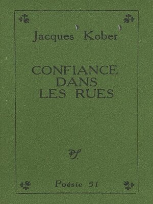 cover image of Confiance dans les rues